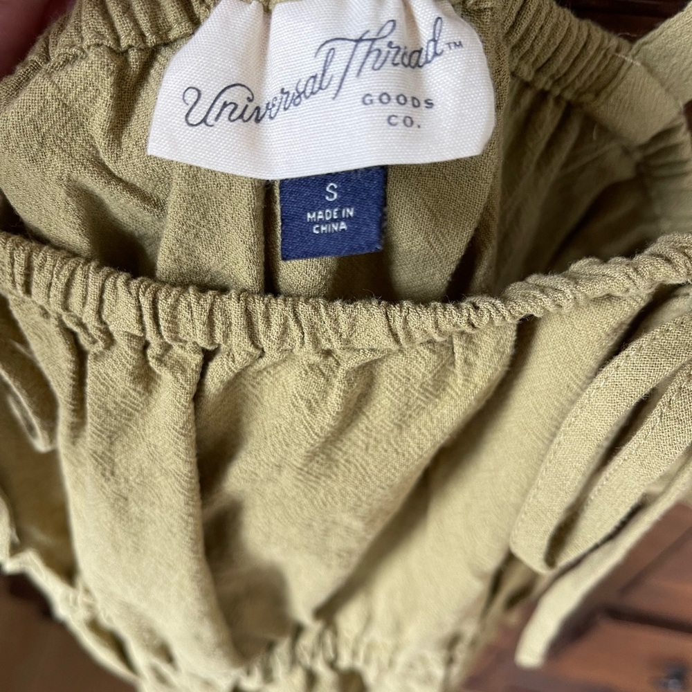 Target Universal Thread Peplum Tank top - Picture 3 of 3